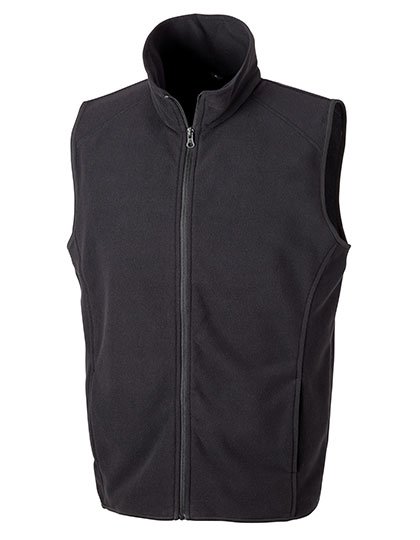 Result Core Micro Fleece Gilet – Black
