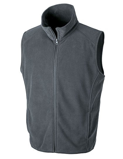 Result Core Micro Fleece Gilet – Charcoal