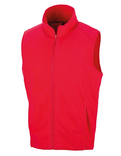 Result Core Micro Fleece Gilet – Red