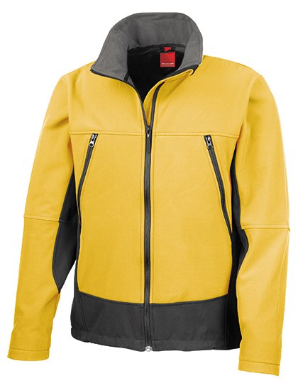 Result Activity Softshell Jacket – Yellow / Black