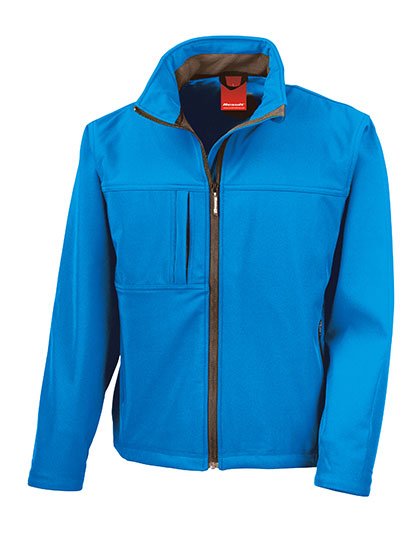 Result Classic Soft Shell Jacket – Azure