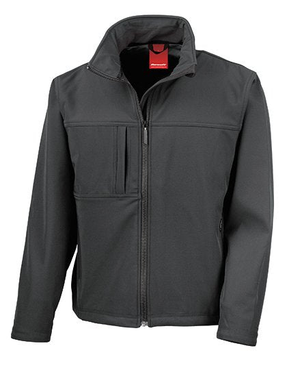 Result Classic Soft Shell Jacket – Black