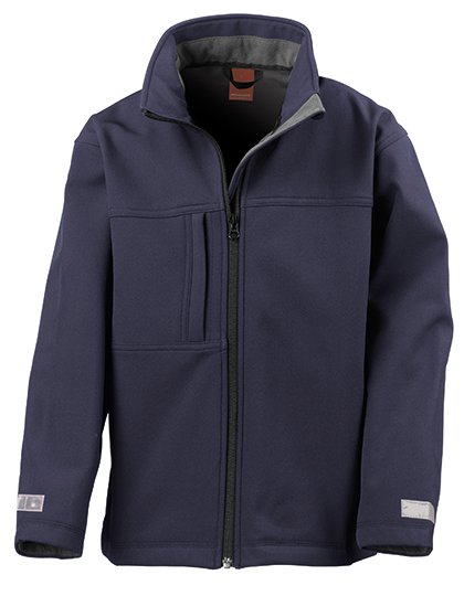 Result Youth Classic Soft Shell Jacket – Navy