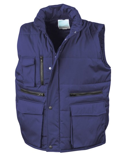 Result Workguard Lance Ripstop Bodywarmer – Royal