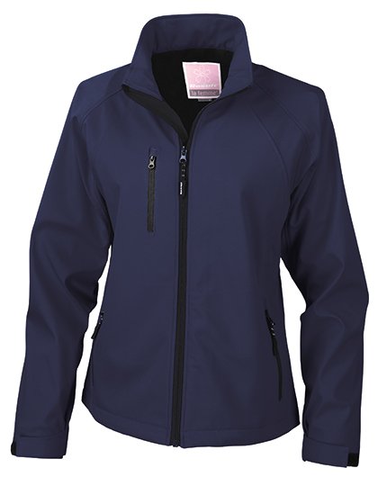 Result Women's Base Layer Soft Shell Jacket – Navy
