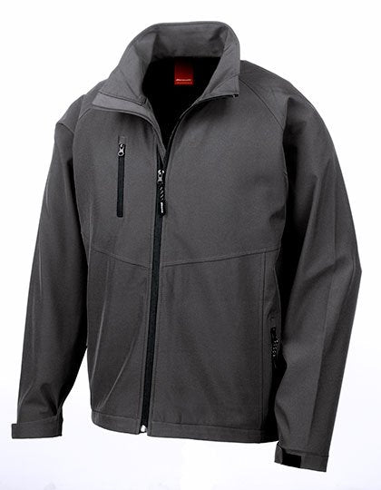 Result Men's Base Layer Soft Shell Jacket – Grey