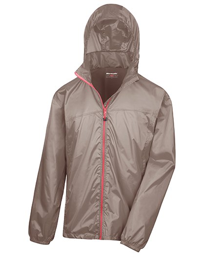 Result Urban HDi Quest Lightweight Stowable Jacket – Fennel / Pink