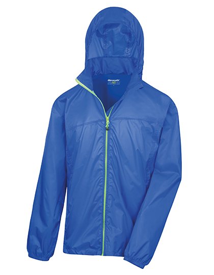 Result Urban HDi Quest Lightweight Stowable Jacket – Royal / Lime