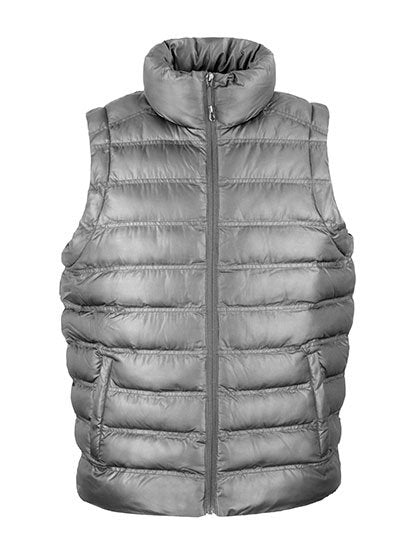 Result Men's Ice Bird Padded Gilet – Frost Grey
