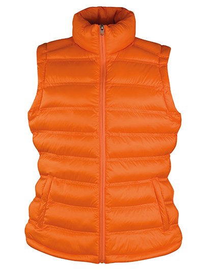 Result Women's Ice Bird Padded Gilet – Orange