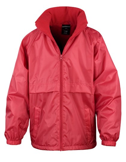 Result Core Junior Microfleece Lined Jacket – Red