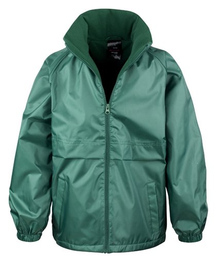 Result Core Youth Microfleece Lined Jacket – Bottle