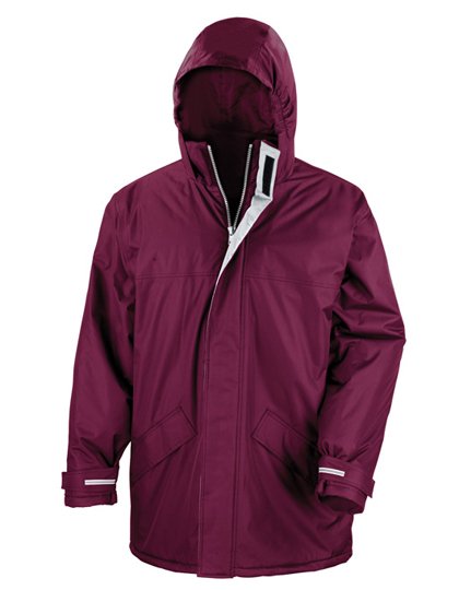 Result Core Channel Parka – Burgundy