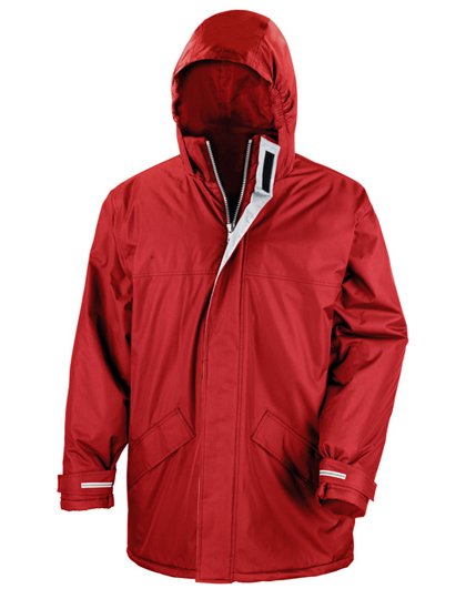 Result Core Channel Parka – Red