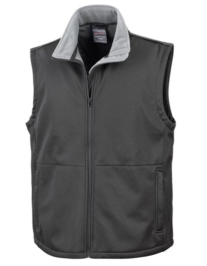 Result Core Soft Shell Bodywarmer – Black