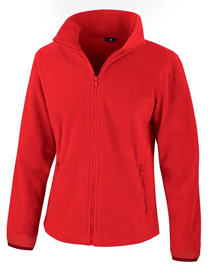 Result Core Womens Norse Outdoor Fleece Jacket – Flame Red