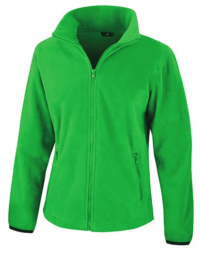 Result Core Womens Norse Outdoor Fleece Jacket – Vivid Green