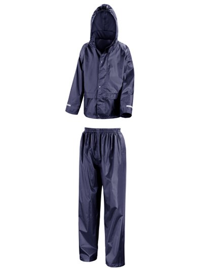 Result Core Junior Rain Suit – Navy