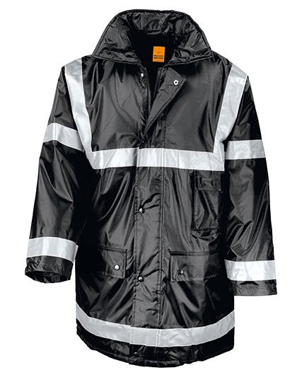 Result Workguard Management Coat – Black
