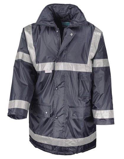 Result Workguard Management Coat – Navy