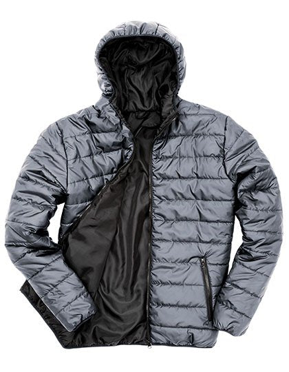 Result Core Soft Padded Jacket – Frost Grey / Black