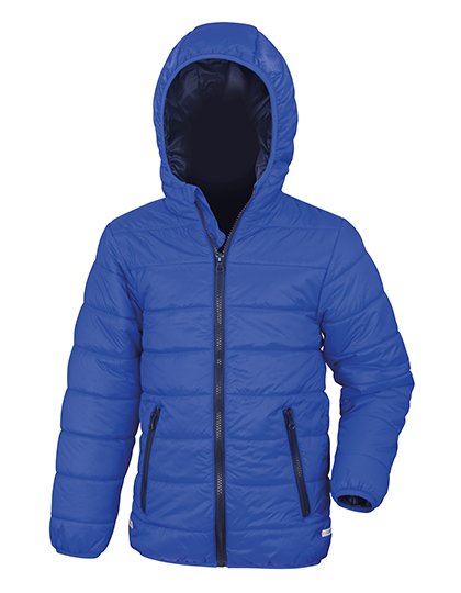 Result Core Junior Soft Padded Jacket – Royal / Navy