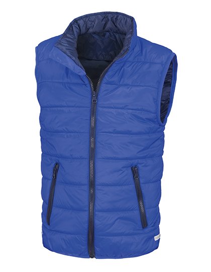 Result Core Junior Soft Padded Bodywarmer – Royal / Navy