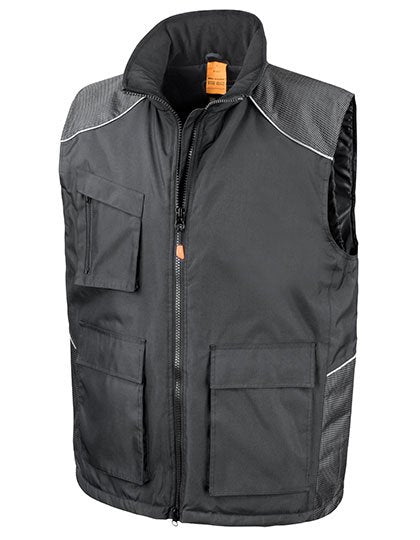 Result Workguard Vostex Bodywarmer – Black