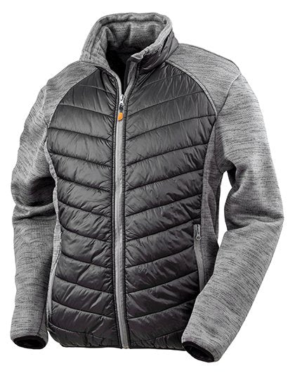 Result Workguard Elevator Jacket – Black / Marl Grey