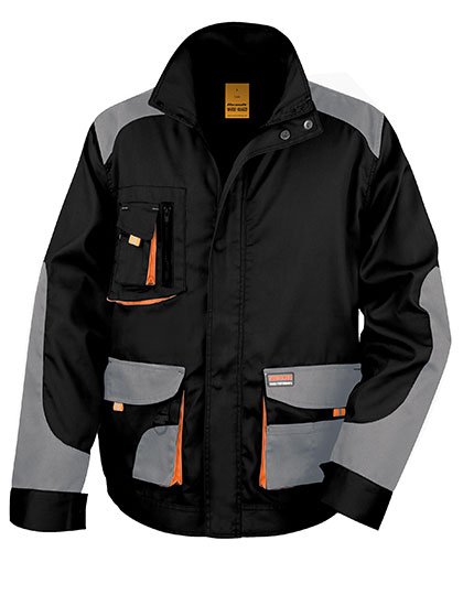 Result Workguard Lite Jacket – Black / Grey