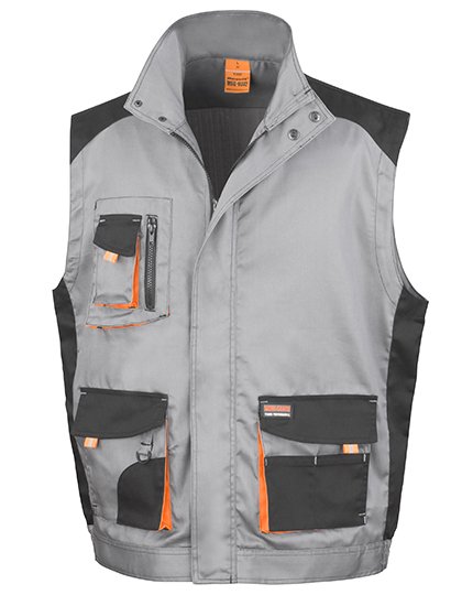 Result Workguard Lite Gillet – Grey / Black