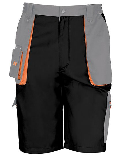 Result Workguard Lite Shorts – Black / Grey