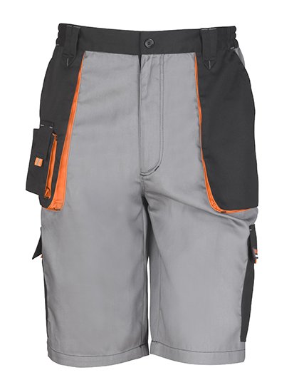 Result Workguard Lite Shorts – Grey / Black