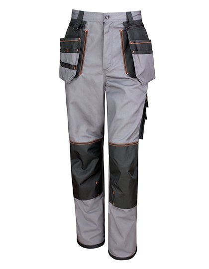 Result Workguard X-Over Holster Trouser With Cordura® – Grey / Black