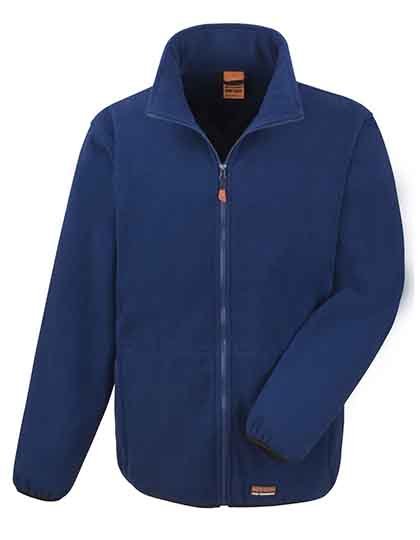 Result Workguard Heavy Duty Microfleece Jacket – Navy