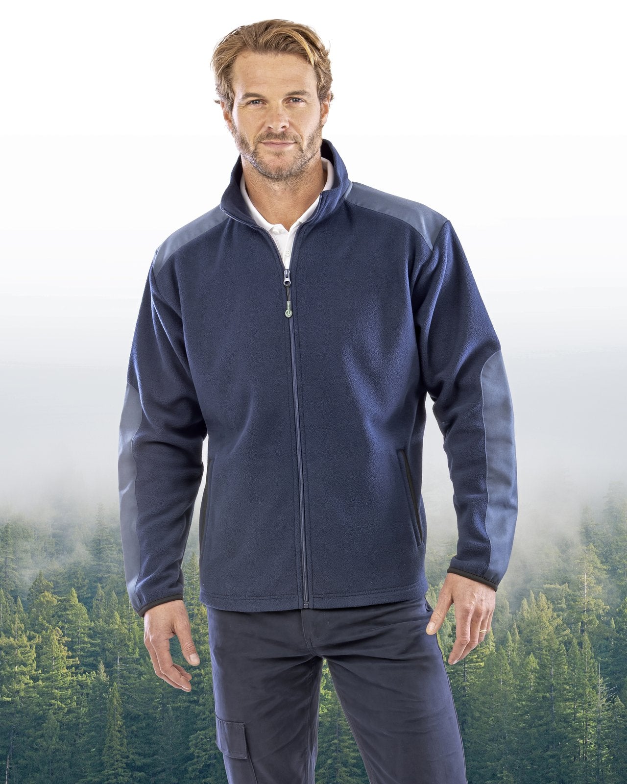Result Workguard Recycled Heavy Duty Microfleece Jacket