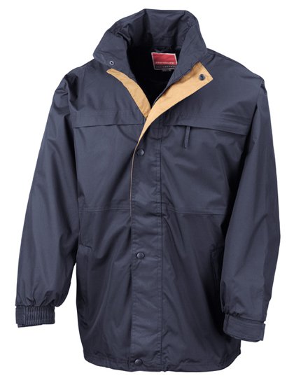 Result Multi-Function Jacket – Navy / Sand