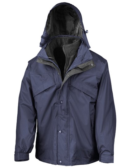 Result 3-in-1 Zip & Clip Jacket – Navy