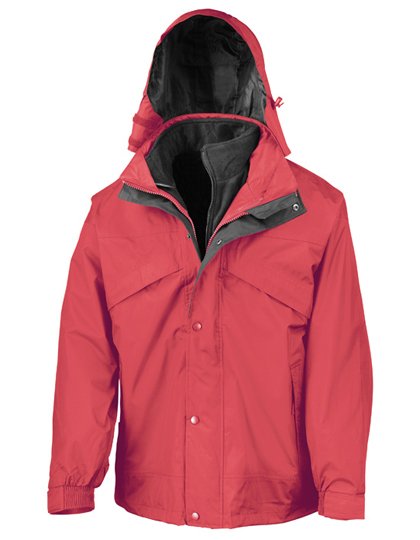 Result 3-in-1 Zip & Clip Jacket – Red