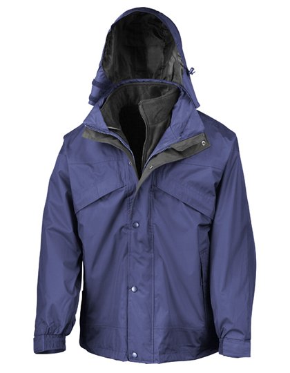 Result 3-in-1 Zip & Clip Jacket – Royal