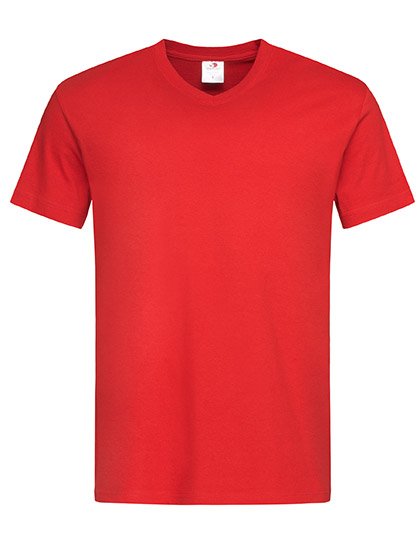Stedman® Classic-T V-Neck – Scarlet Red