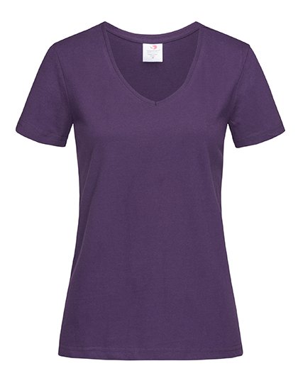 Stedman® Classic-T V-Neck Women – Deep Berry