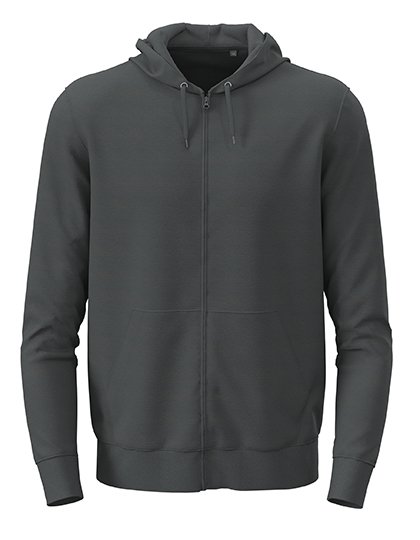 Stedman® Classic Zip Hoodie – Slate Grey (Solid)