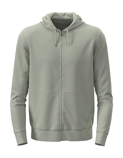 Stedman® Classic Zip Hoodie – Soft Grey