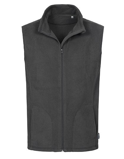Stedman® Classic Fleece Vest – Grey Steel (Solid)