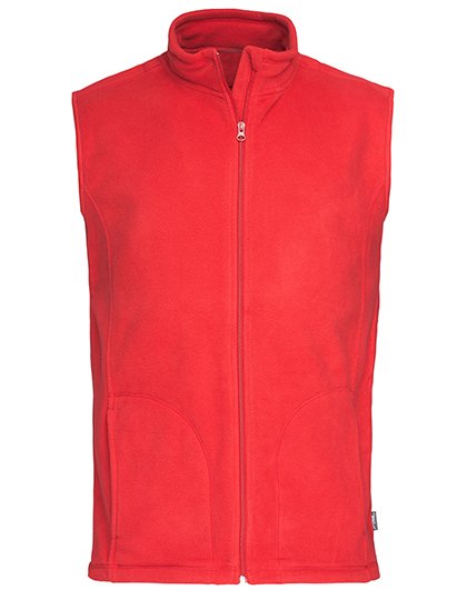 Stedman® Classic Fleece Vest – Scarlet Red