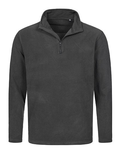 Stedman® Classic Fleece Half-Zip – Grey Steel (Solid)