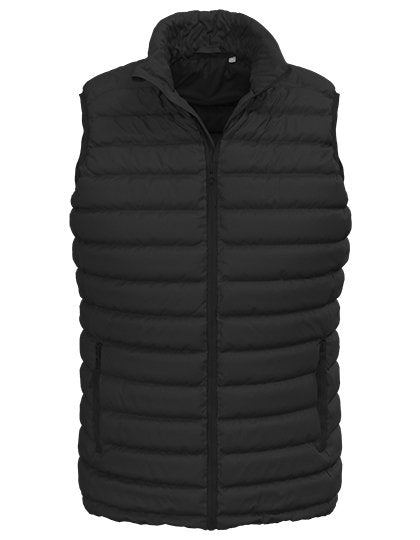 Stedman® Lux Padded Vest Men – Black Opal