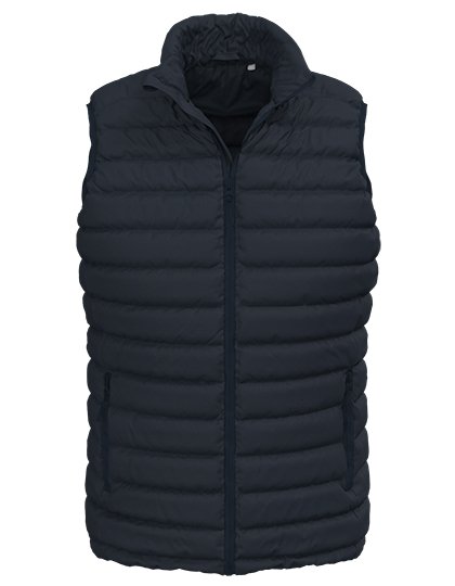 Stedman® Lux Padded Vest Men – Blue Midnight