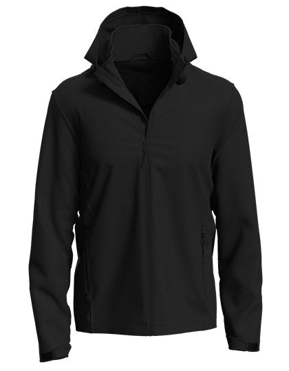 Stedman® Lux Softshell Jacket Men – Black Opal